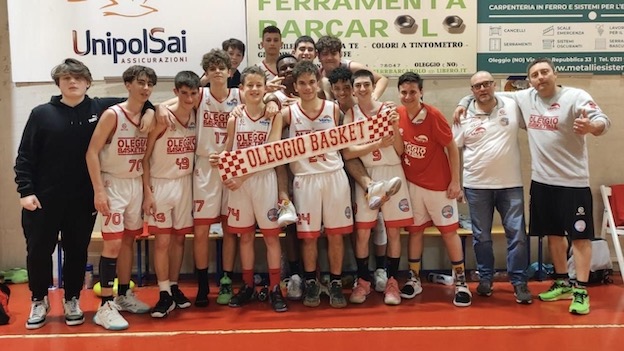 Oleggio Junior Basket, U15 Gold fra le prime 4 in Piemonte