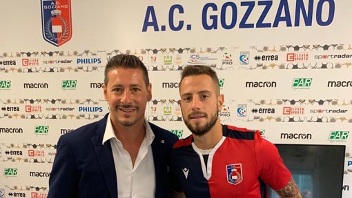 Gozzano: arriva l'attaccante Francesco Fedato