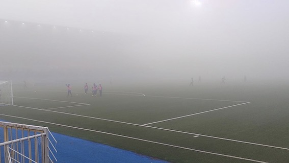 Novara Fc, vittoria nella nebbia con il Gozzano