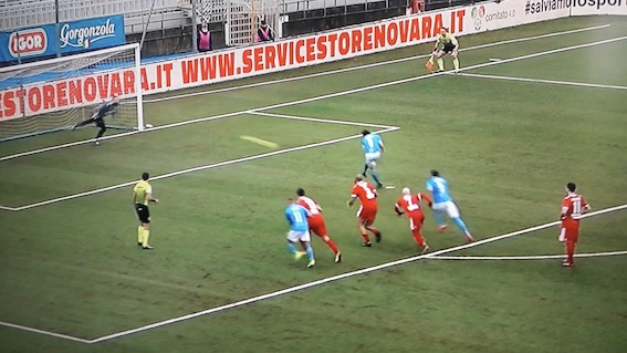 Il Novara vince dopo quattro mesi al Piola: 2-1 nel derby con l'Alessandria