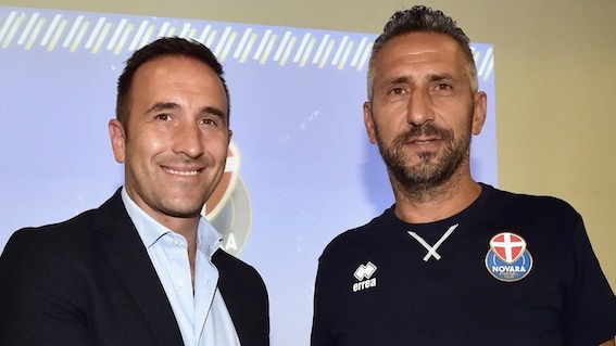 Novara Fc, presentato ufficialmente mister Cevoli