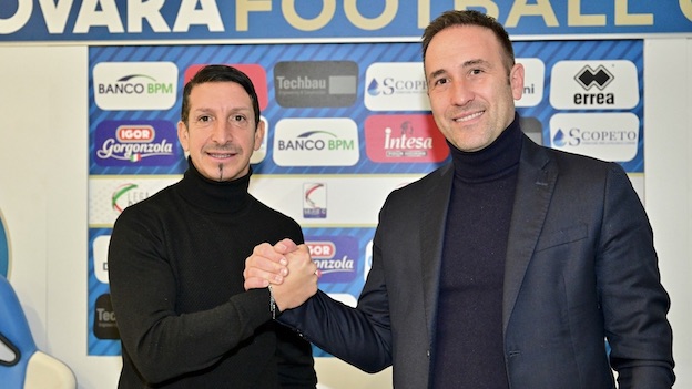 Novara Fc, presentato ufficialmente mister Semioli