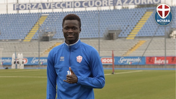 Babacar Diop è un nuovo giocatore del Novara FC 