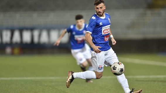 Novara Fc, parziale lesione del crociato per Tentoni