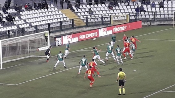 Pro Vercelli, Comi crea e Rizzo conserva: 1-0