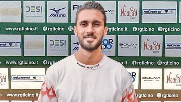 Sebastiano Aperi è un nuovo giocatore dell'Rg Ticino