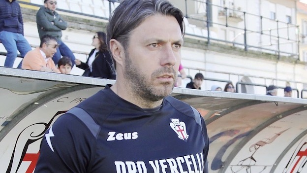 Pro Vercelli, Andrea Dossena non sarà l’allenatore per la prossima stagione