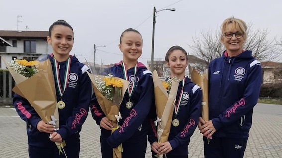 Ritmica, risultati positivi a Montegrotto per l'ASD Ginnastica Twirling Oleggio