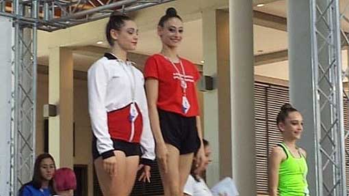 Asd Ginnastica Twirling Oleggio: 6 medaglie alle finali nazionali di ritmica. Foto