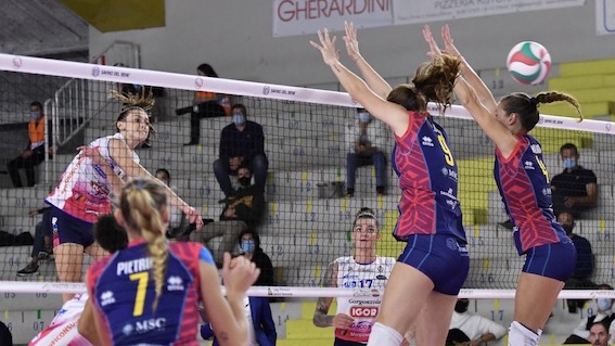 Igor Volley: vittoria al tie-break contro Firenze