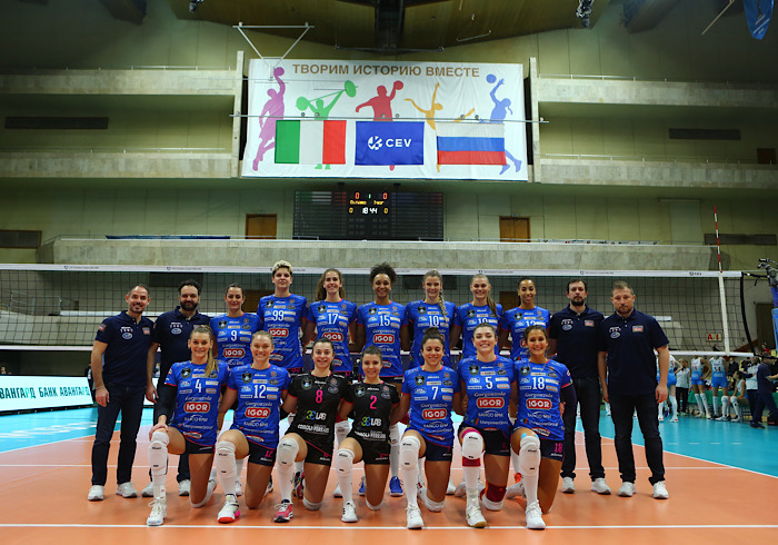 Volley, Igor espugna Mosca: 0-3 sulla Dinamo