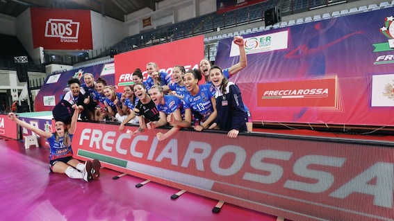 La Igor Volley batte Chieri e va in finale di Coppa Italia contro Conegliano