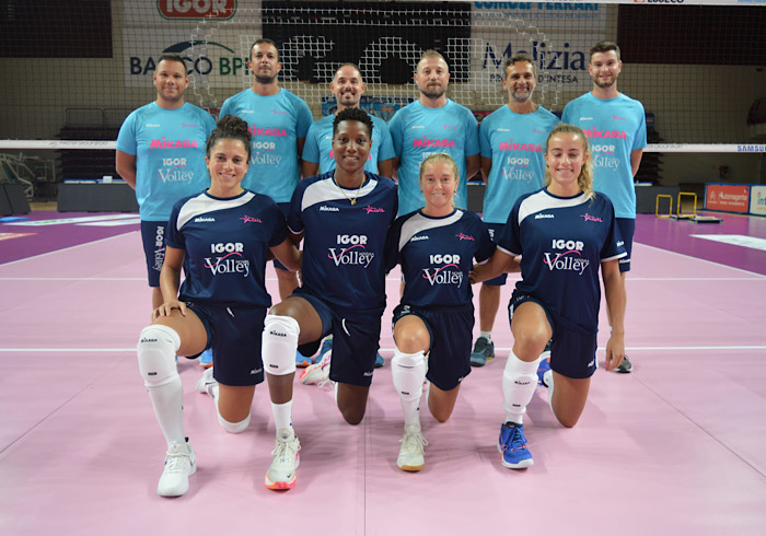 Volley: primo giorno di lavoro per 4 azzurre della Igor