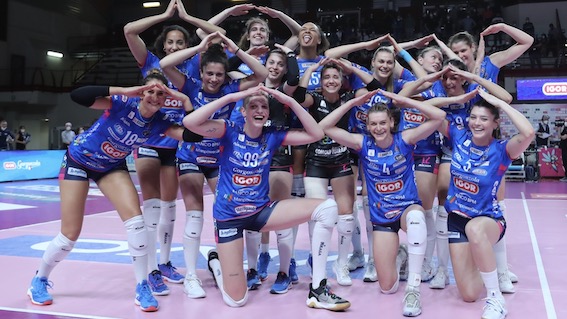 Igor Volley, vittoria contro Cuneo: è semifinale