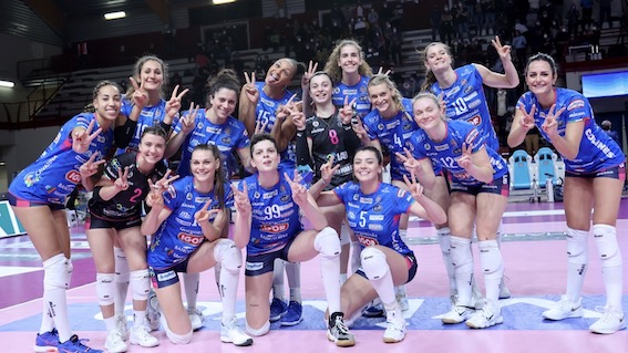 Igor Volley, vittoria nel derby con Busto Arsizio