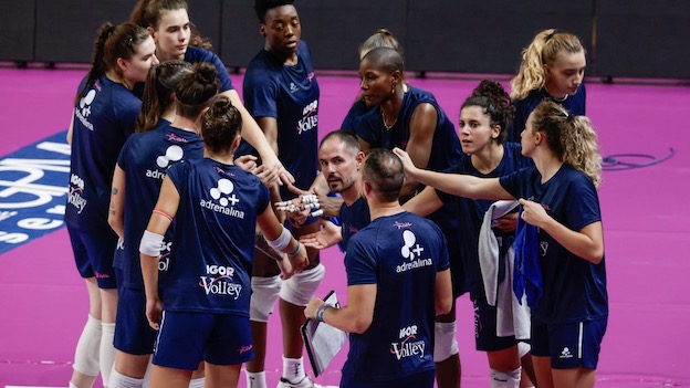 Igor Volley, bene il test con Firenze