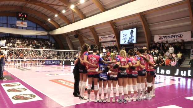 Igor Volley, vittoria in rimonta nella gara 1 dei quarti dei playoff contro Chieri