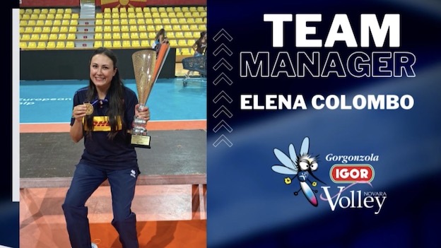 Igor Volley, Elena Colombo team manager