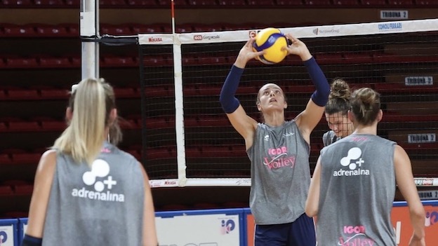 Igor Volley, proseguono gli allenamenti. Due amichevoli con Busto Arsizio