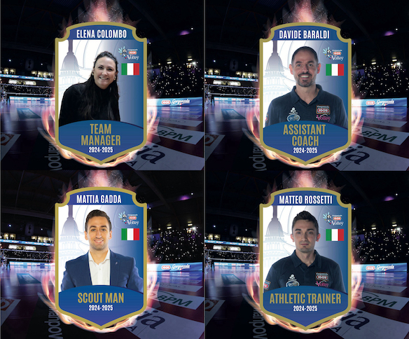Igor Volley, tante conferme nello staff di Bernardi
