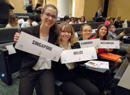 Studenti dell'Istituto Don Bosco alla simulazione Onu negli Emirati Arabi