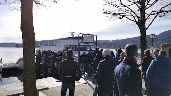 San Giulio 2020 per gli edili del Cusio. Foto
