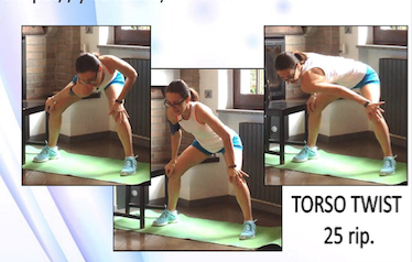 Restate in forma: ecco il nuovo videoallenamento per gambe, addominali e glutei in 20 minuti con Marta Fovana