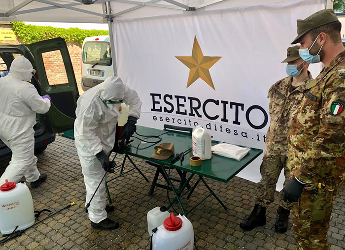 Gli Alpini per sanificare le Case di riposo del Piemonte, arriveranno anche 25 infermieri militari