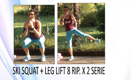 Mettiamoci in forma con Marta Fovana e i suoi videoallenamenti. Oggi i jumping jacks