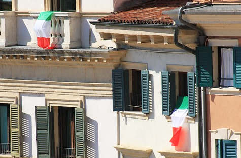 Come si espone il tricolore 