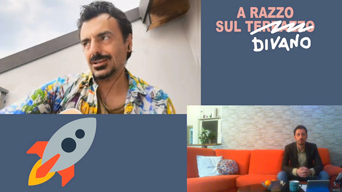 "A Razzo sul terrazzo" di Mirko Zullo: tantissime visualizzazioni, a giugno nuova puntata