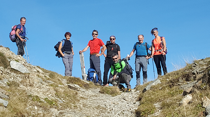  La gita virtuale in compagnia di Gianpaolo Fabbri e dei suoi amici: questa settimana in Vigezzo, alla Bocchetta della Cima. Foto