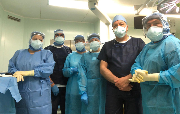 Ottantaduenne col coronavirus operato all'anca