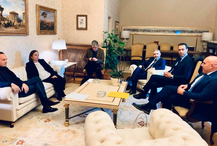 I sindaci di Domodossola, Borgomanero e Ceva a Roma al Ministero dell'Interni con Cirio per la chiusura della Polstrada