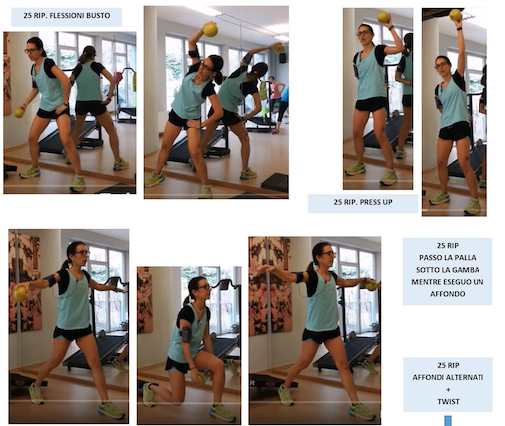 Esercizi total-body con la pilates ball: ecco il videoallenamento settimanale di Marta Fovana