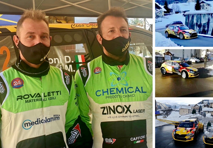 Caffoni- Grossi vincono il 56° Rally delle valli Ossolane, secondo De Tomasi, terzo Pizio