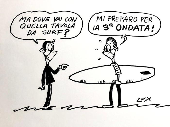La vignetta di Lux e quell'onda che viene e che va 