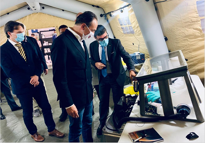 Regione Piemonte e Agenzia Spaziale Europea attivano un laboratorio mobile per eseguire test sierologici in tempo reale