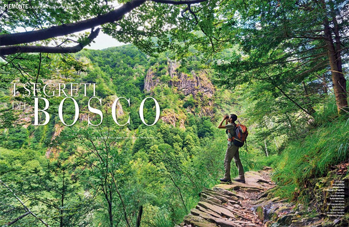 Dodici pagine sul mensile di viaggi e turismo “Dove” per il Parco della Val Grande