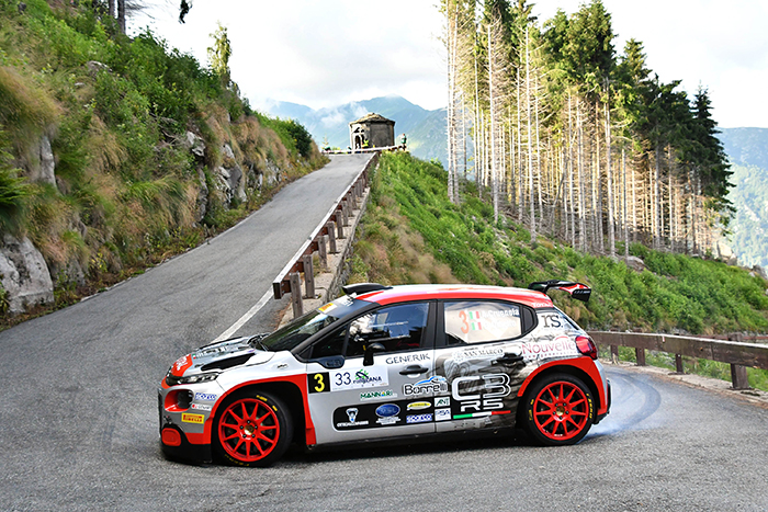   RallyLana, ecco la classifica finale della gara dominata da Crugnola sulla Citroen C3