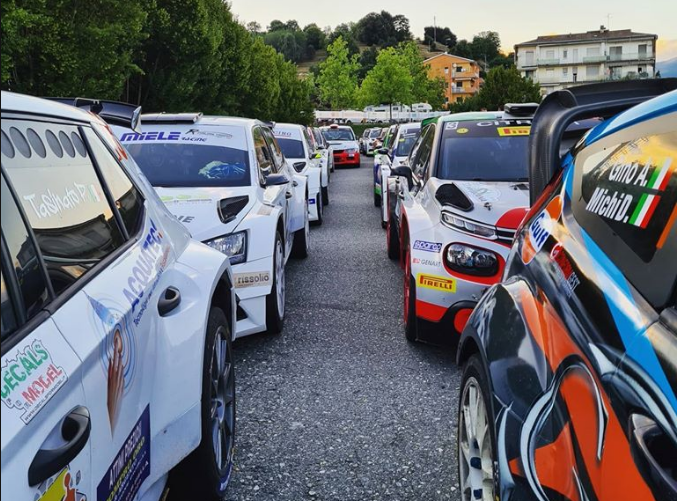  Crugnola in testa al RallyLana, via al gran finale della 33^ edizione