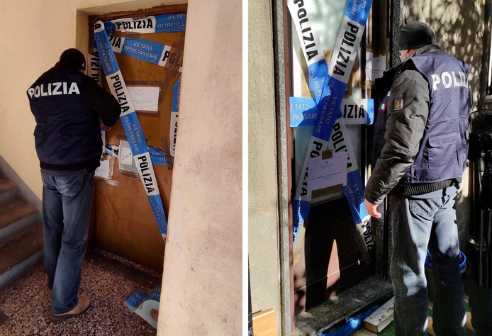 Novara: la Polizia di Stato interviene in Viale Dante, sequestrati due alloggi occupati da irregolari