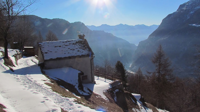 In gita al rifugio Pietro Crosta all’alpe Solcio con Gianpaolo Fabbri. Foto