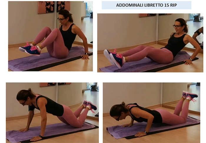 Anche se chiusi in casa restiamo in forma grazie alle videolezioni di Marta Fovana. Video