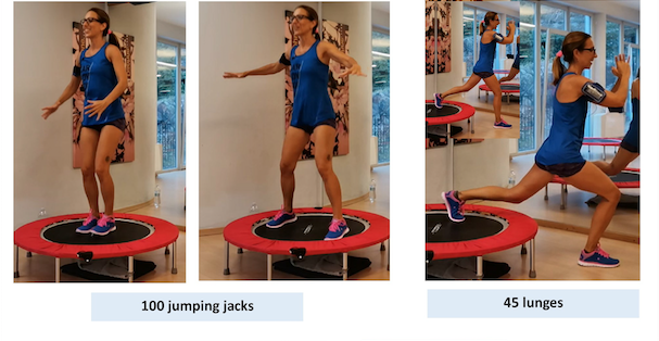 L'allenamento con il trampolino elastico nella videolezione di Marta Fovana