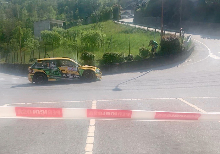 Caffoni vince la PS1 di Domobianca del 57mo Rally delle Valli Ossolane
