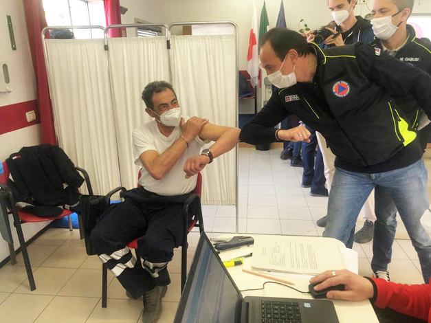 Sono 10.126 le persone che hanno ricevuto a Pasqua il vaccino contro il Covid 