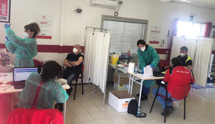 Sono 30.443 le persone che hanno ricevuto oggi il vaccino contro il Covid
