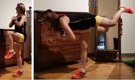 Allenamento con pesetti per tonificare i muscoli di tutto il corpo. Video di Marta Fovana