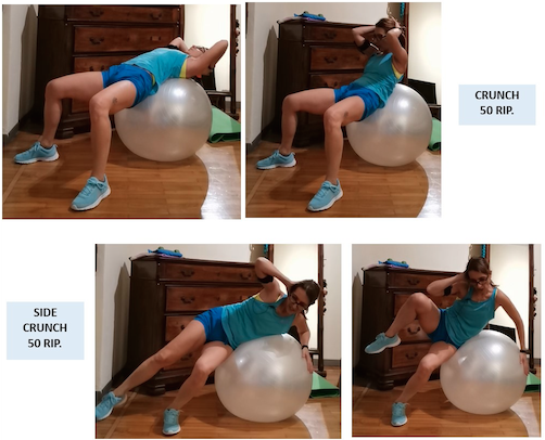 Un allenamento con la fitball per trovare elasticità ed equilibrio.Video di Marta Fovana